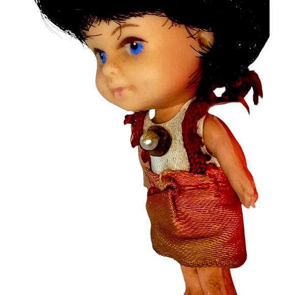 2.5" Vintage Zee Little Tiny Miniature Doll (Combine & Save) Let's Make A Deal! - Picture 3 of 10